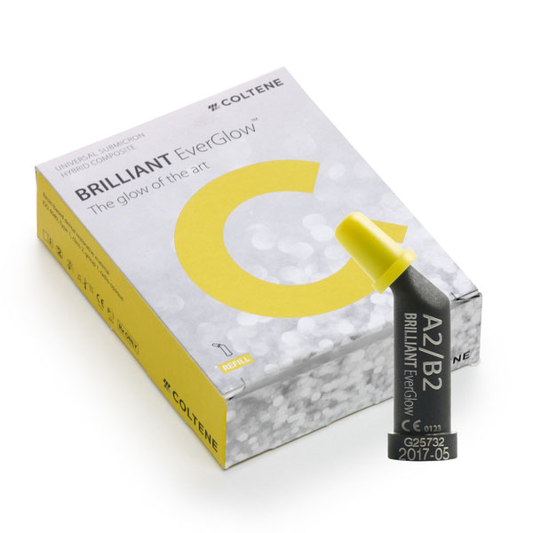 Coltene Whaledent 60019708 Brilliant EverGlow Dental Composite Tips A2/B2 20/Pk Coltene Whaledent 60019708 Brilliant EverGlow Dental Composite Tips A2/B2 20/Pk